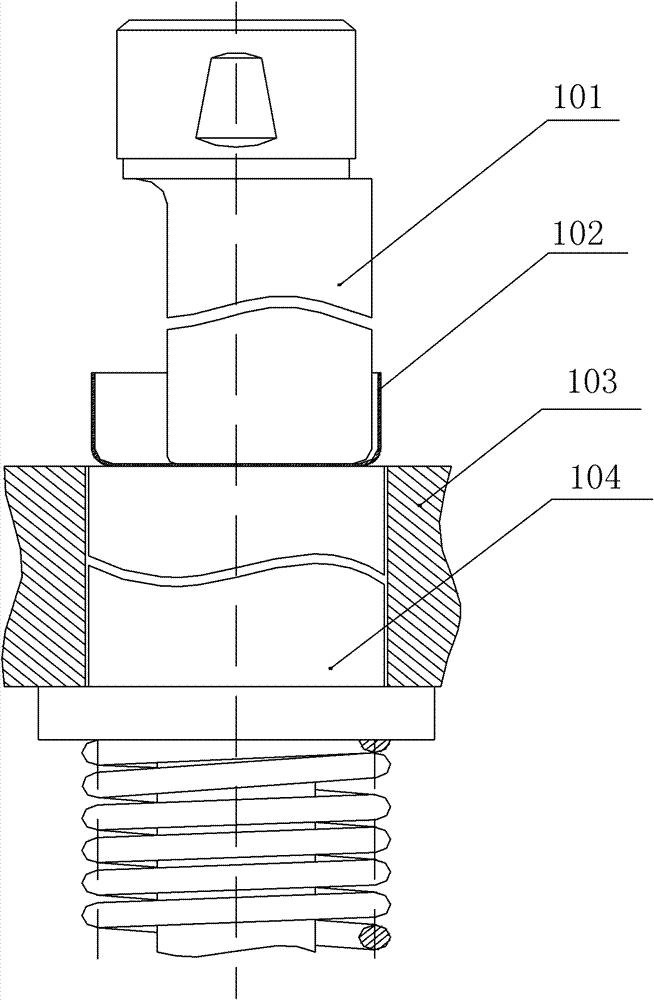 Multi-station continuous mould drawing translational station mechanism