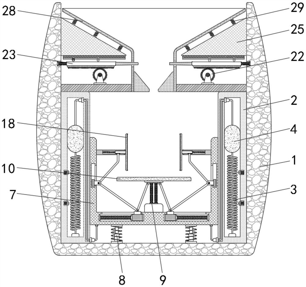 Precoated sand molding auxiliary mechanism capable of efficiently controlling material overflow