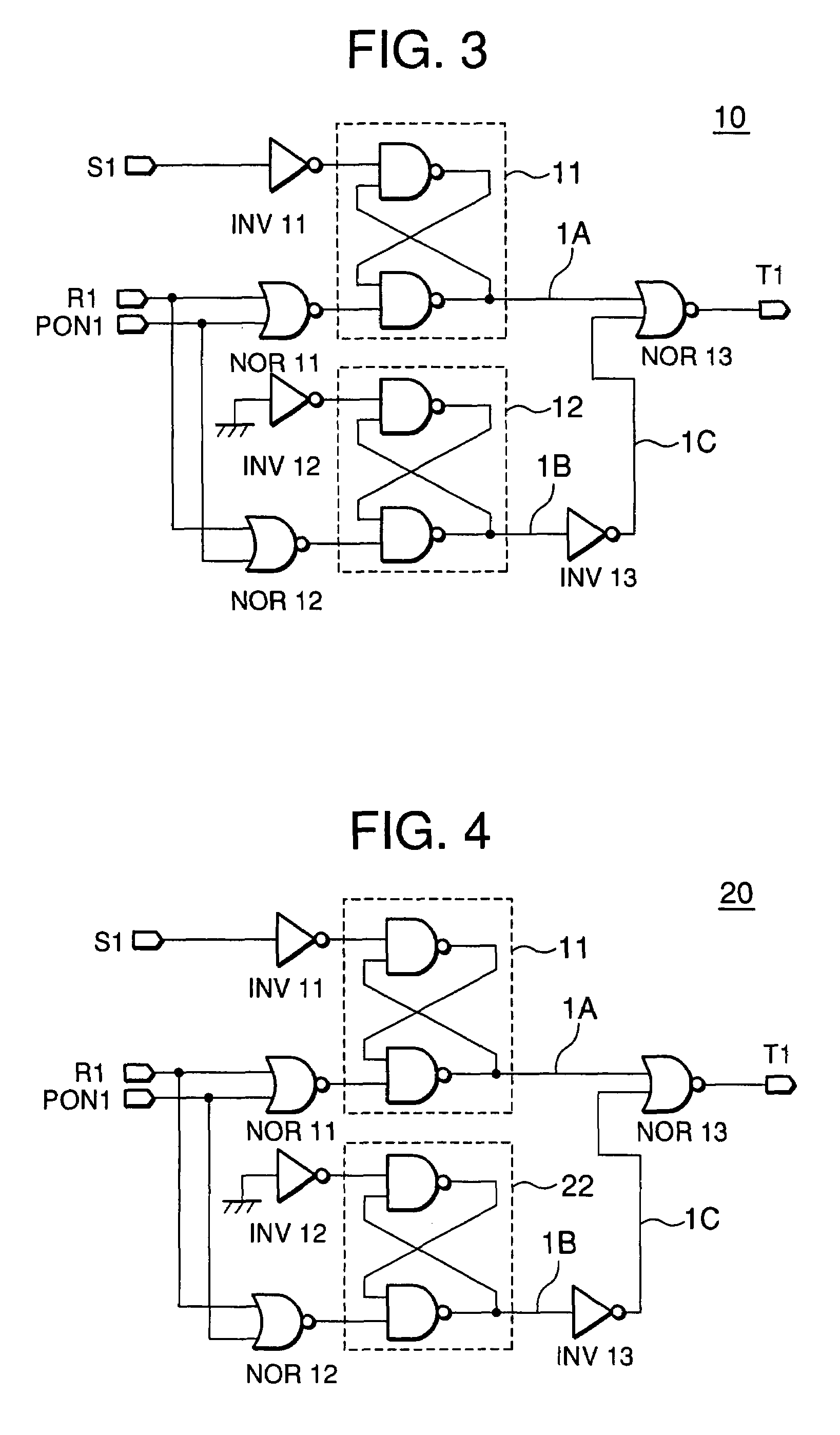 Power-on reset circuit using flip-flop and semiconductor device having such power-on reset circuit