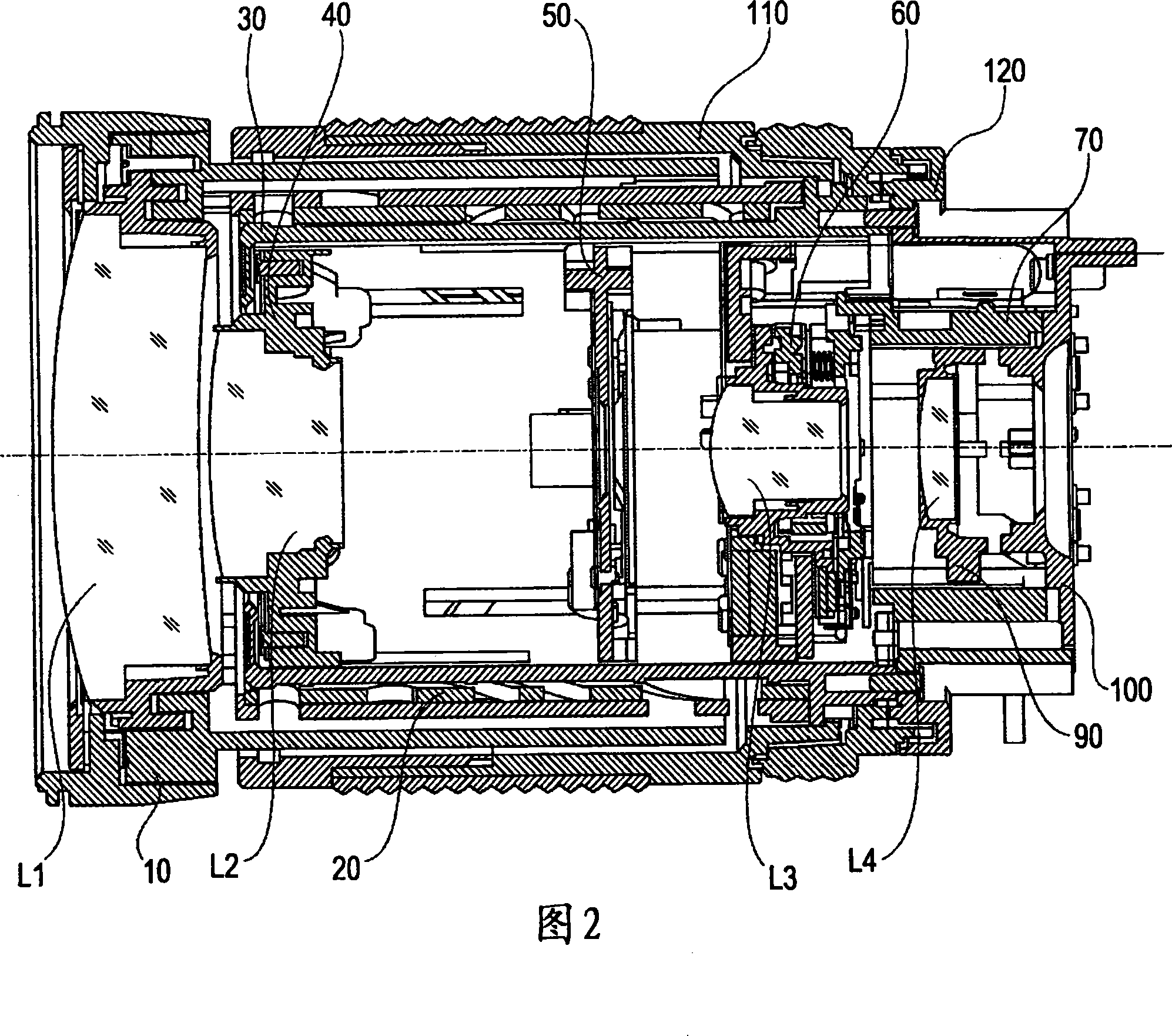 Lens barrel and imaging apparatus including the same