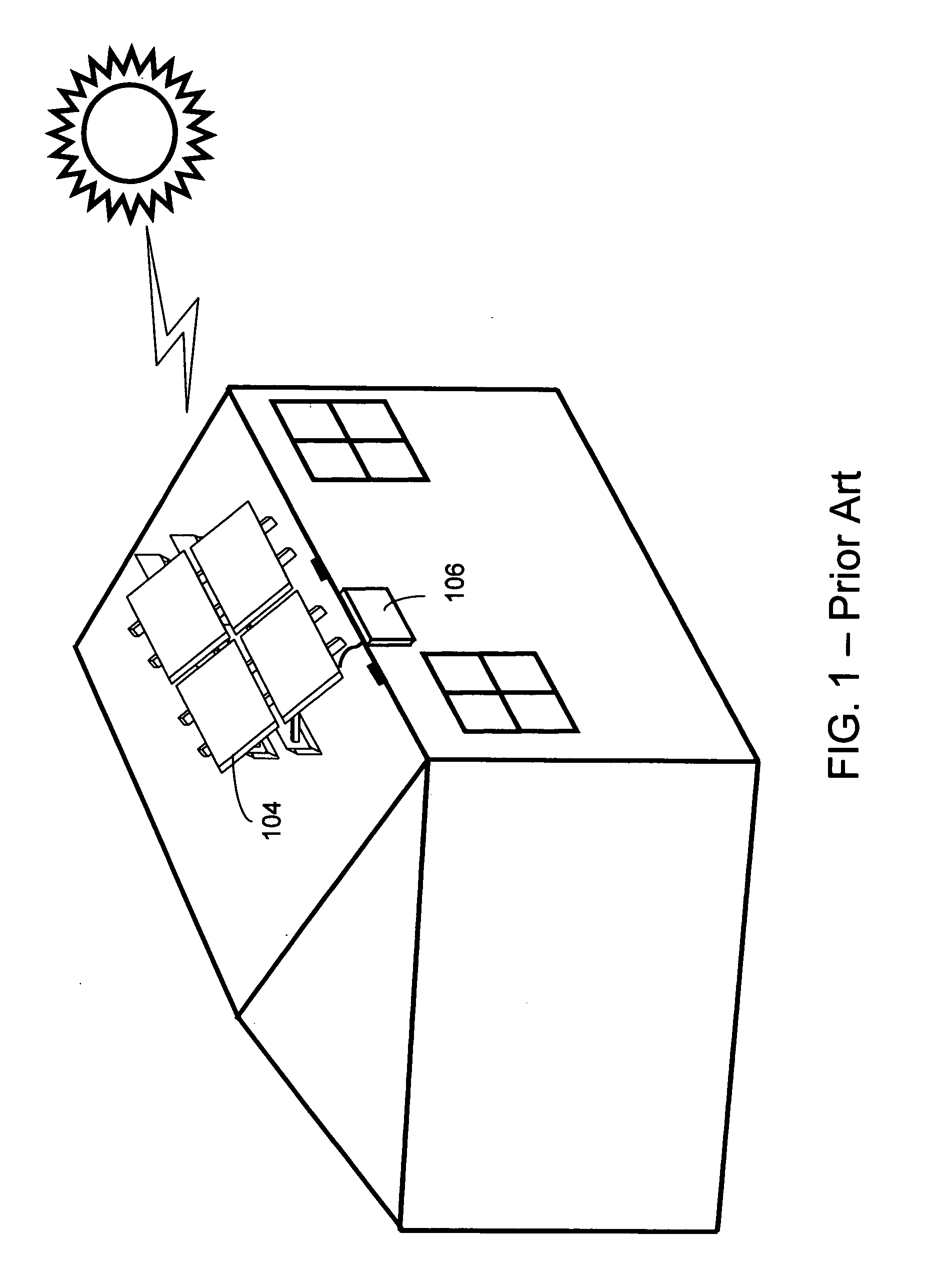 System and method for utility pole distributed solar power generation