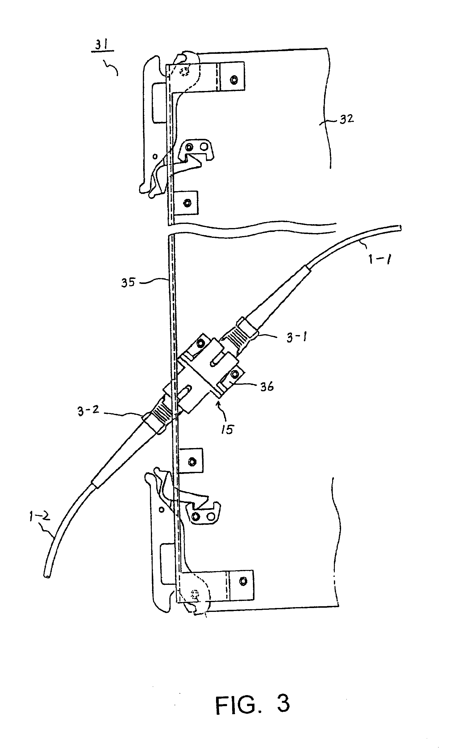 Apparatus for connecting optical connectors and printed circuit board, unit mounting the same