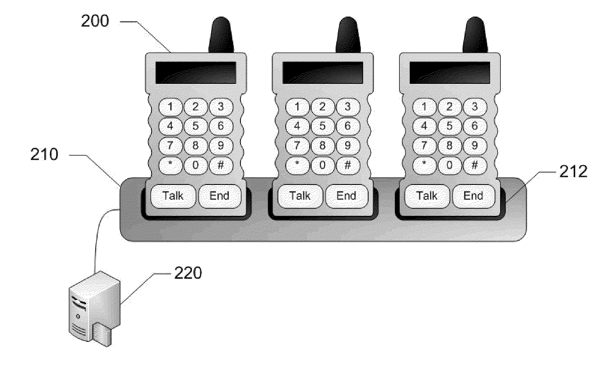 Devices, Systems and Methods for Localized and Controlled Telephone Service