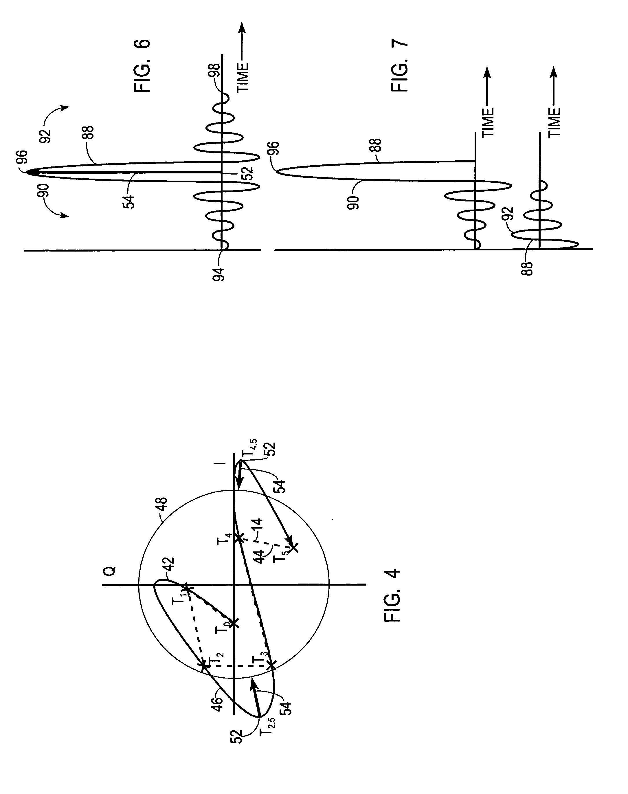 Constrained-envelope digital communications transmitter and method therefor