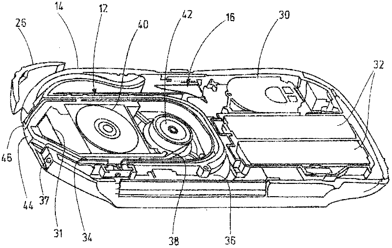 Hand-held analysis appliance for analysing a body fluid, and method for controlling said appliance