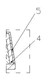 Groove-interconnected wafer level MOSFET encapsulation structure and implementation method