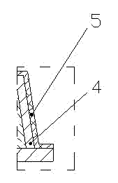 Groove-interconnected wafer level MOSFET encapsulation structure and implementation method