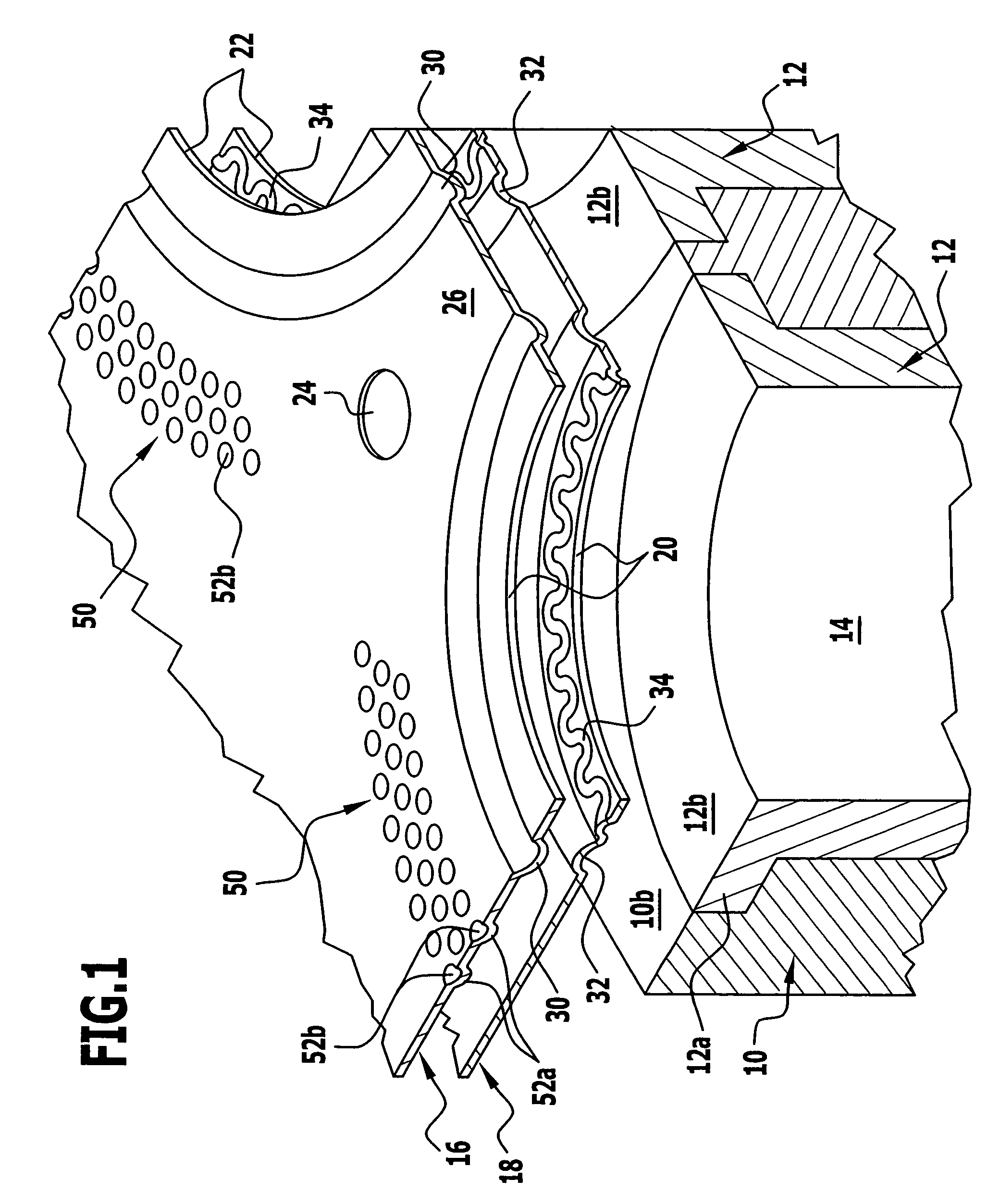 Cylinder head gasket having deformation delimiting devices radially inside and outside sealing bead