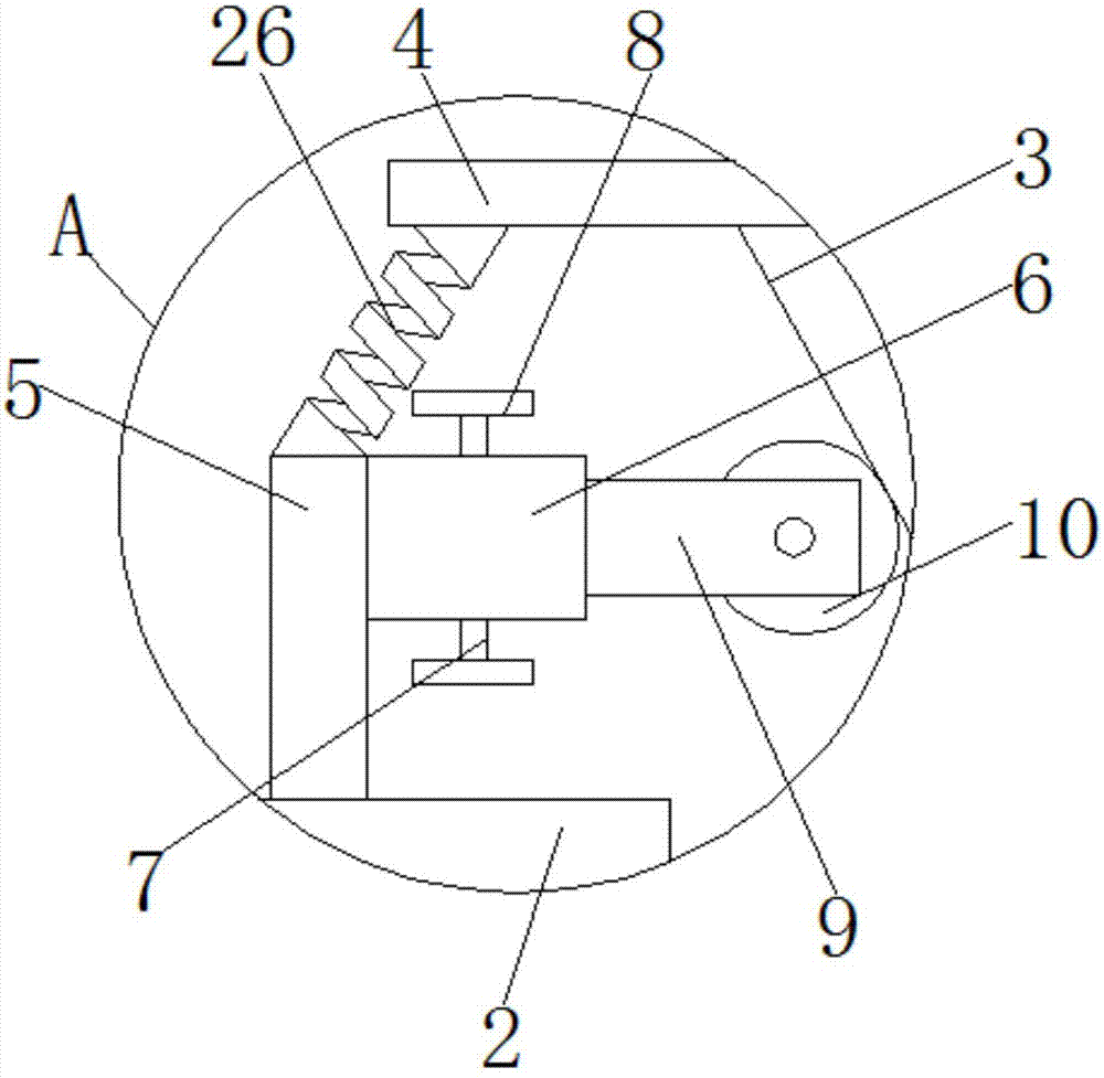 Textile supporting device convenient to adjust