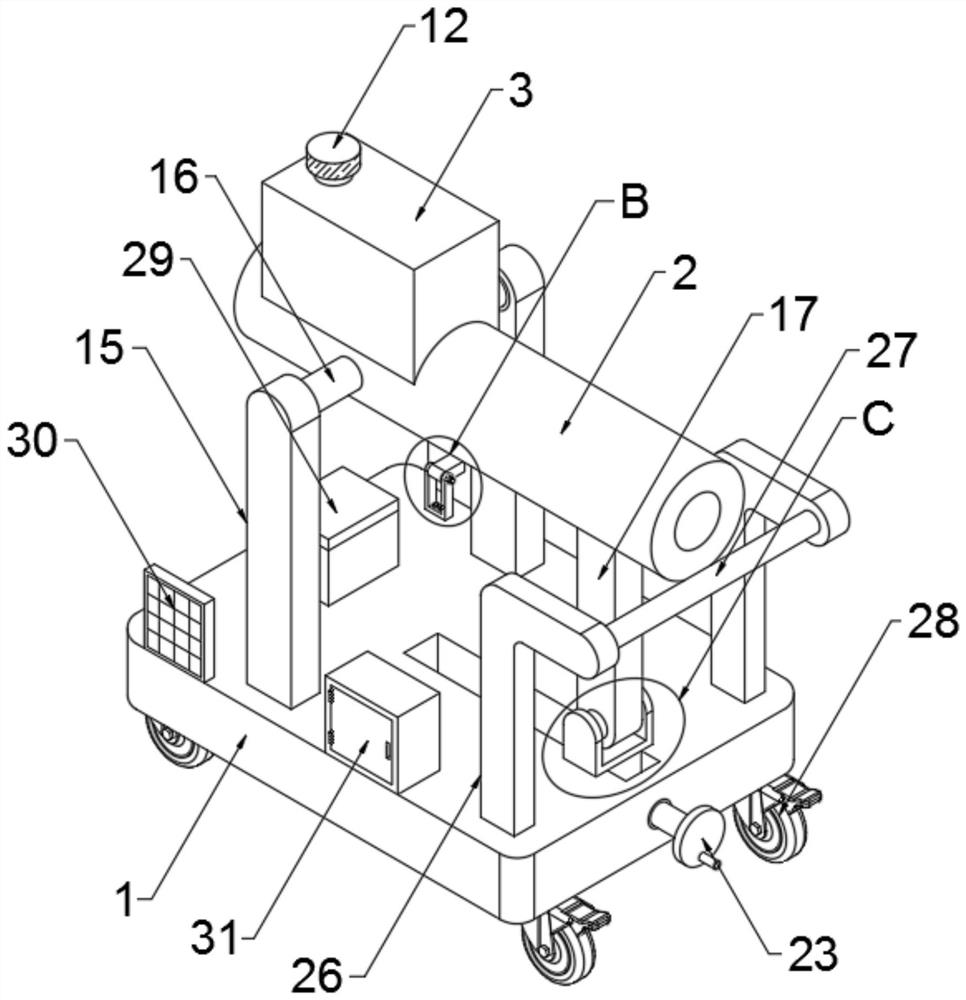 Fish feed feeding device for fishpond culture and feeding method thereof