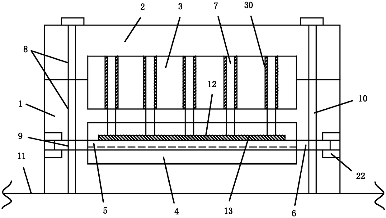 Thickening damping type high-speed railway II type track plate and construction technology thereof