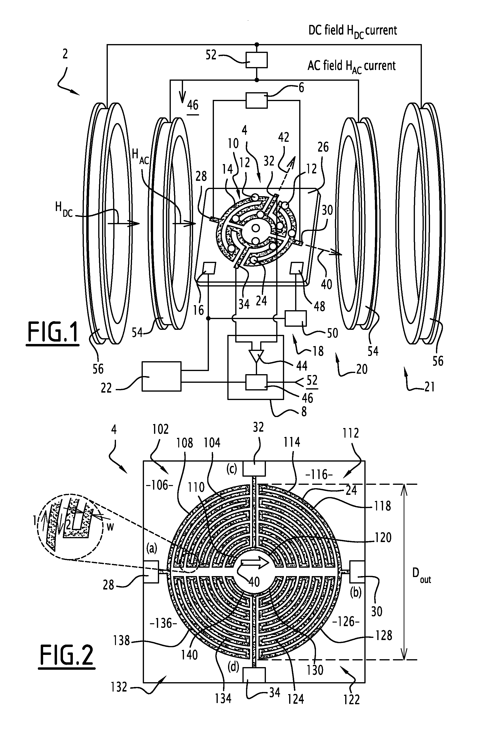 Micromagnetometry detection system and method for detecting magnetic signatures of magnetic materials