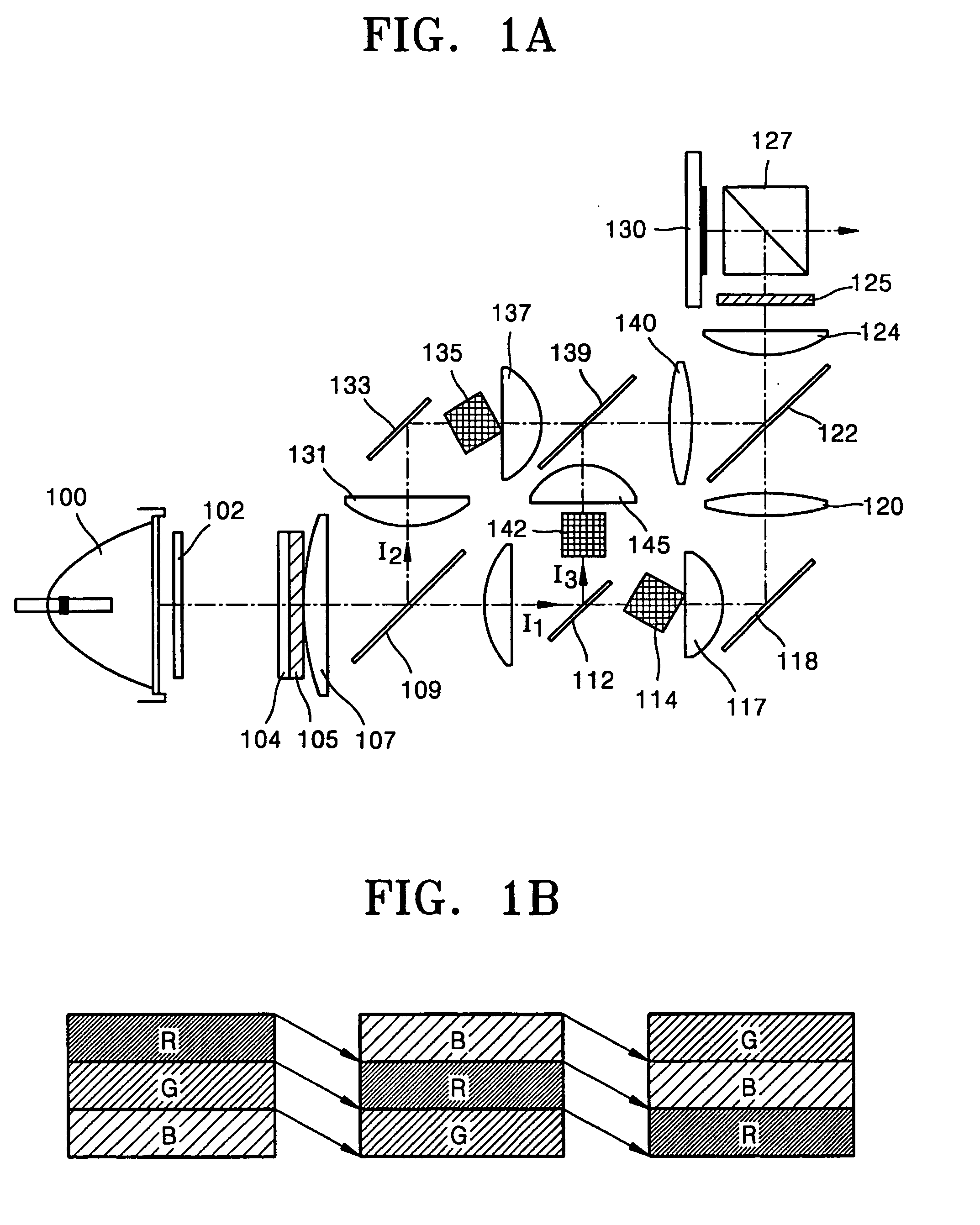 Cylinder lens array and projection system employing the same