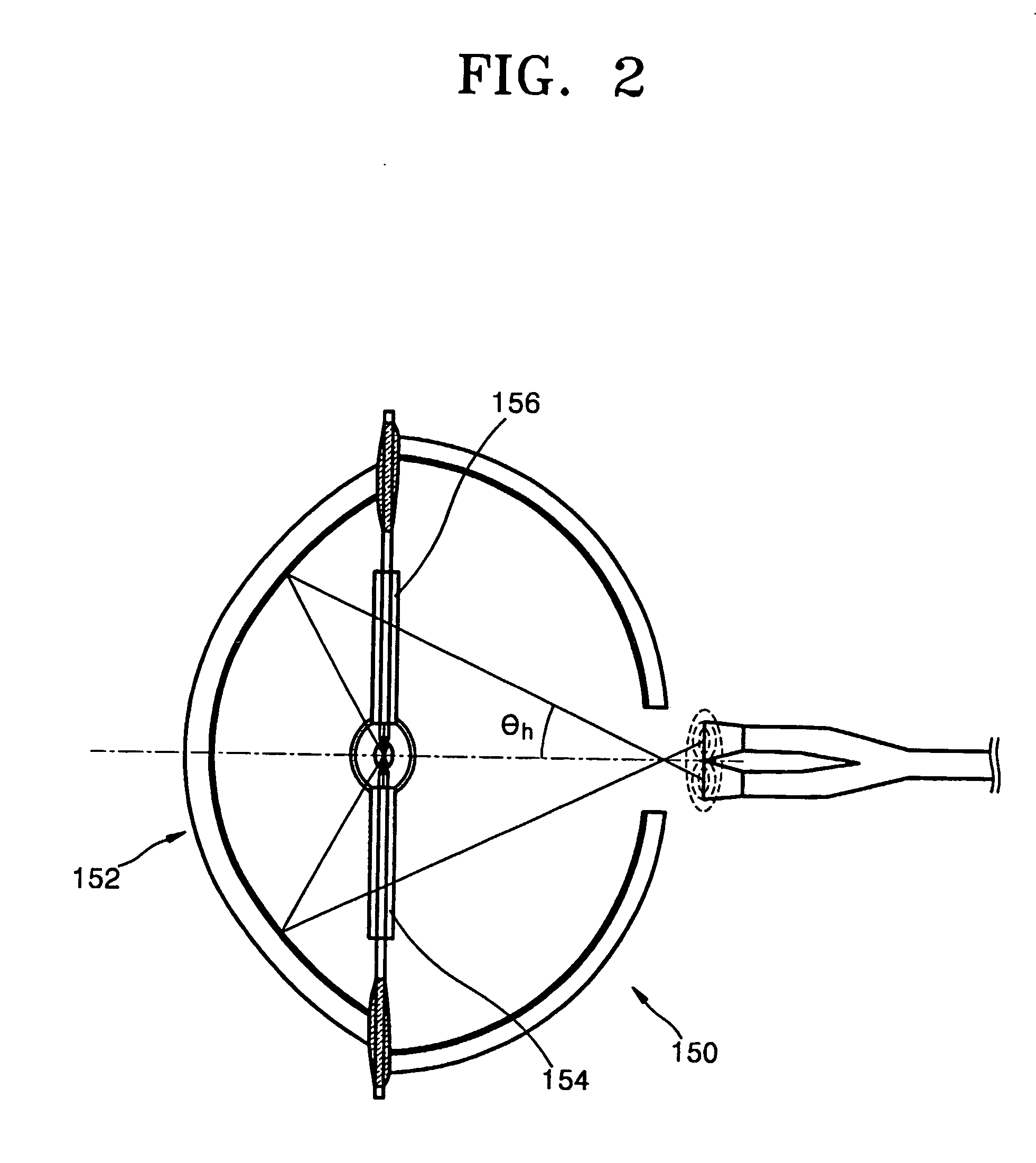 Cylinder lens array and projection system employing the same