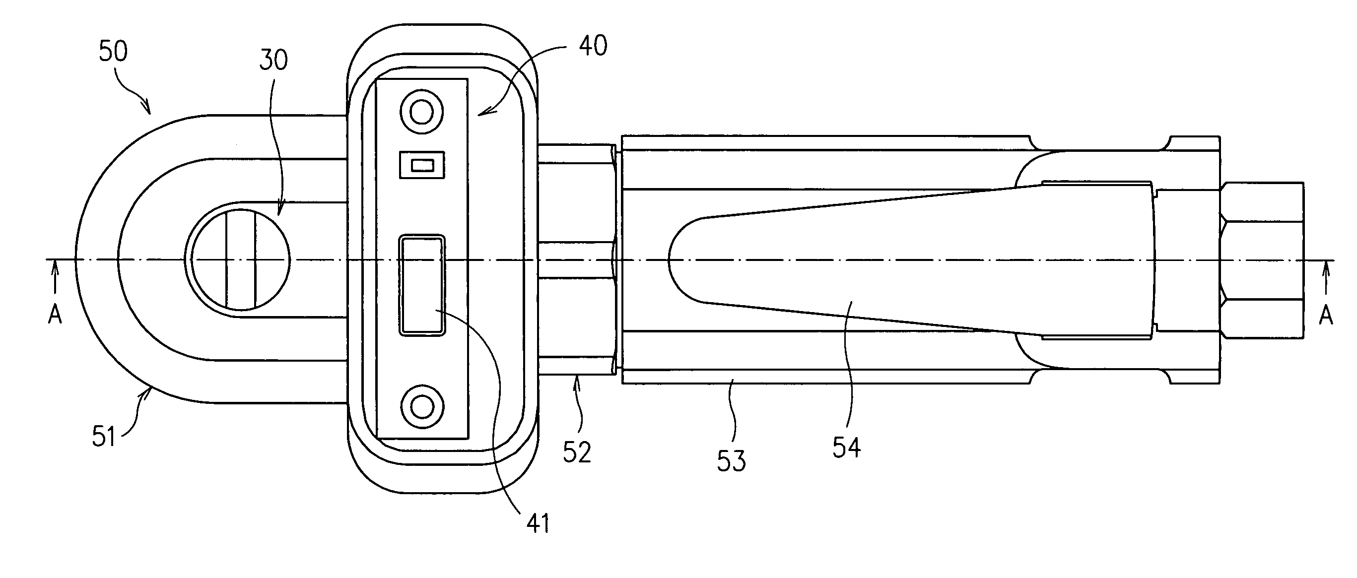 Digital power torque wrench of indirect transmission