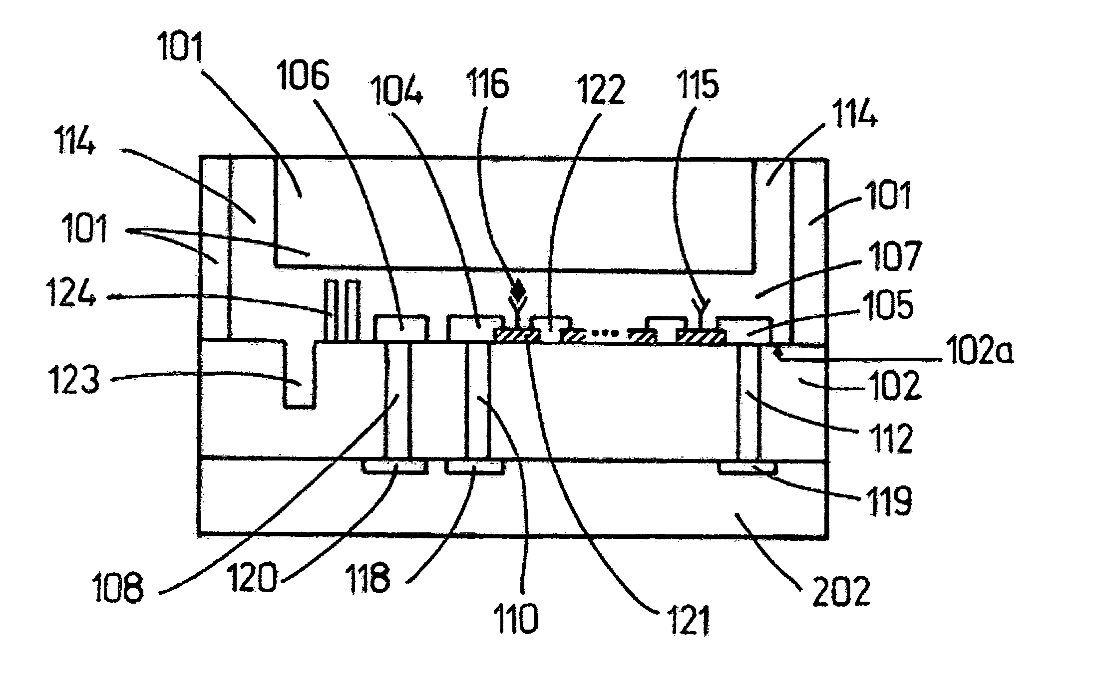 Integrated sensing device and related methods