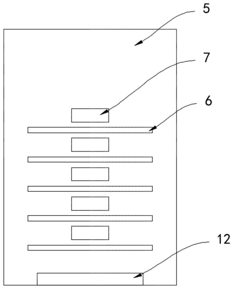 An anti-condensation type high heat dissipation outdoor power distribution cabinet