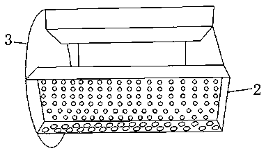 Battery shell discharge disc barrel plating device