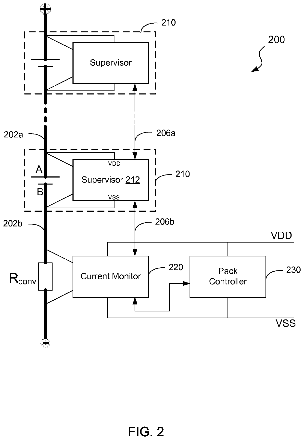 Method and apparatus for contact detection in battery packs