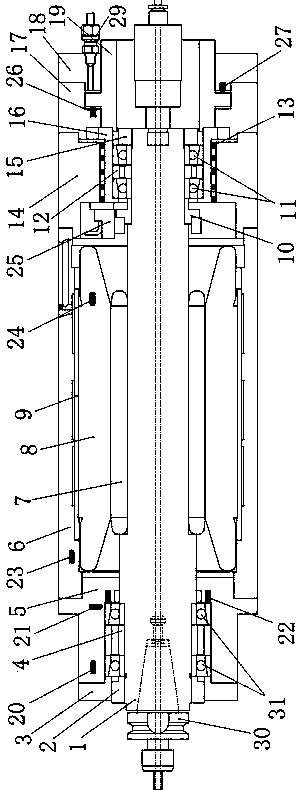 An intelligent electric spindle