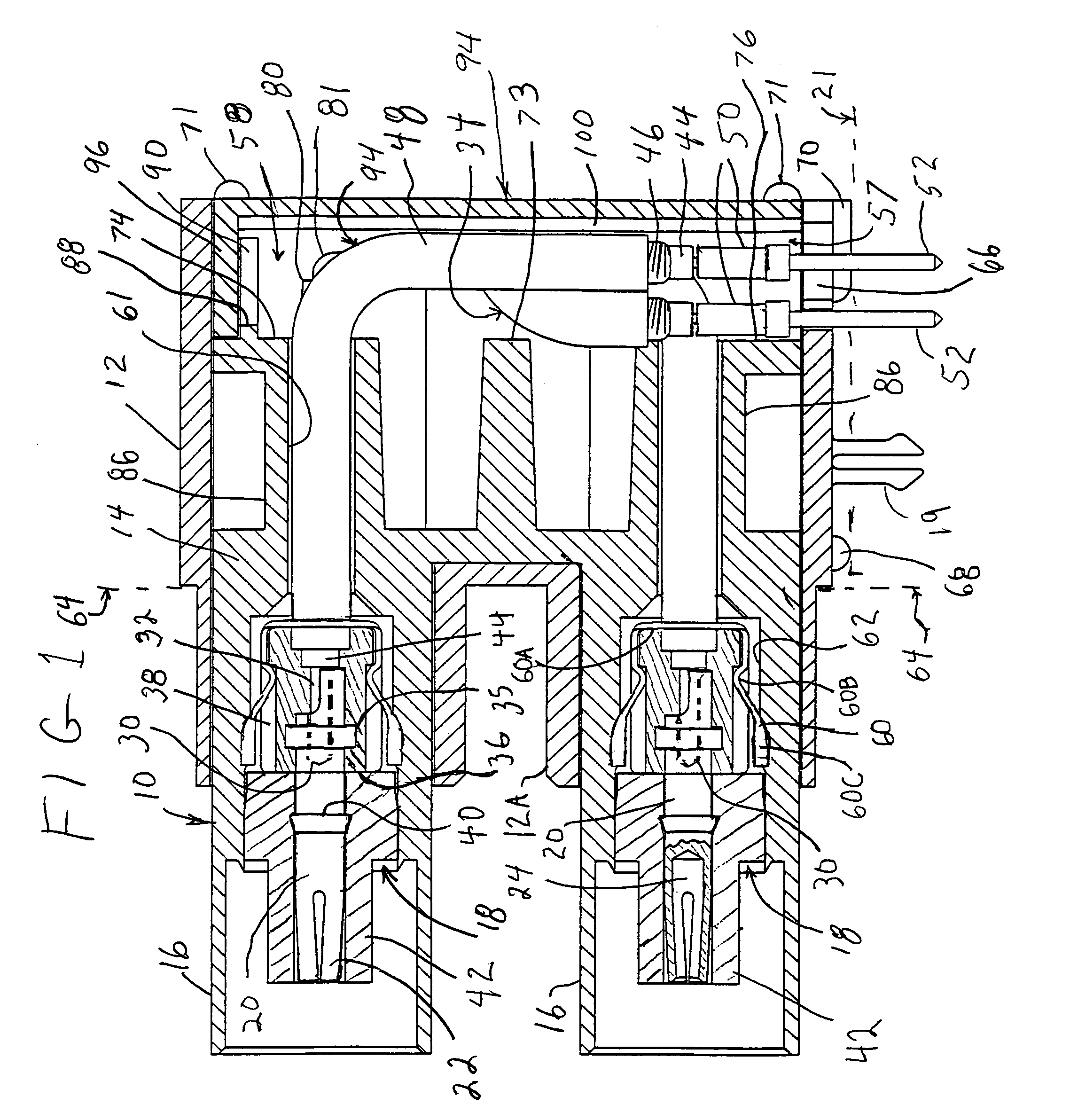 Connector assembly and assembly method