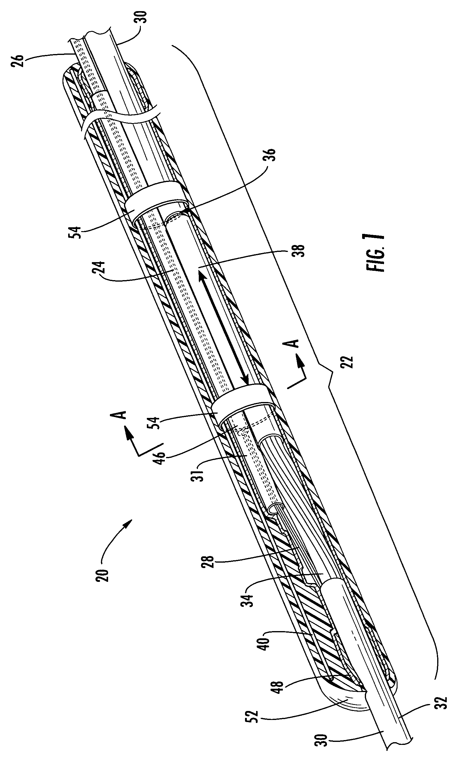 Distribution cable having overmolded mid-span access location with preferential bending