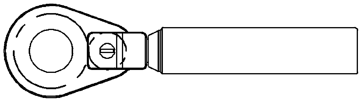 Electric nut preassembling tool and using method thereof