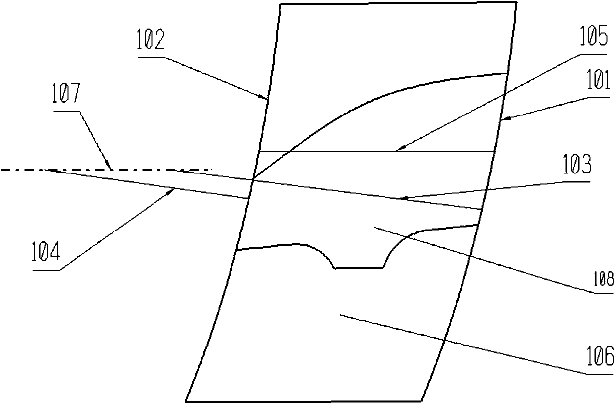 Design method of double-curvature glass for car doors and windows