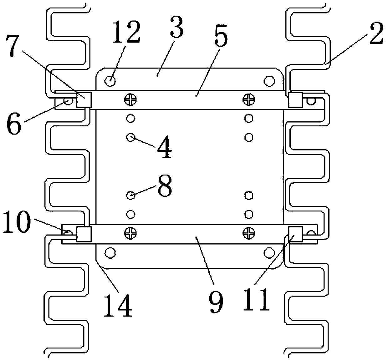Vehicle seat ventilation fan mounting structure