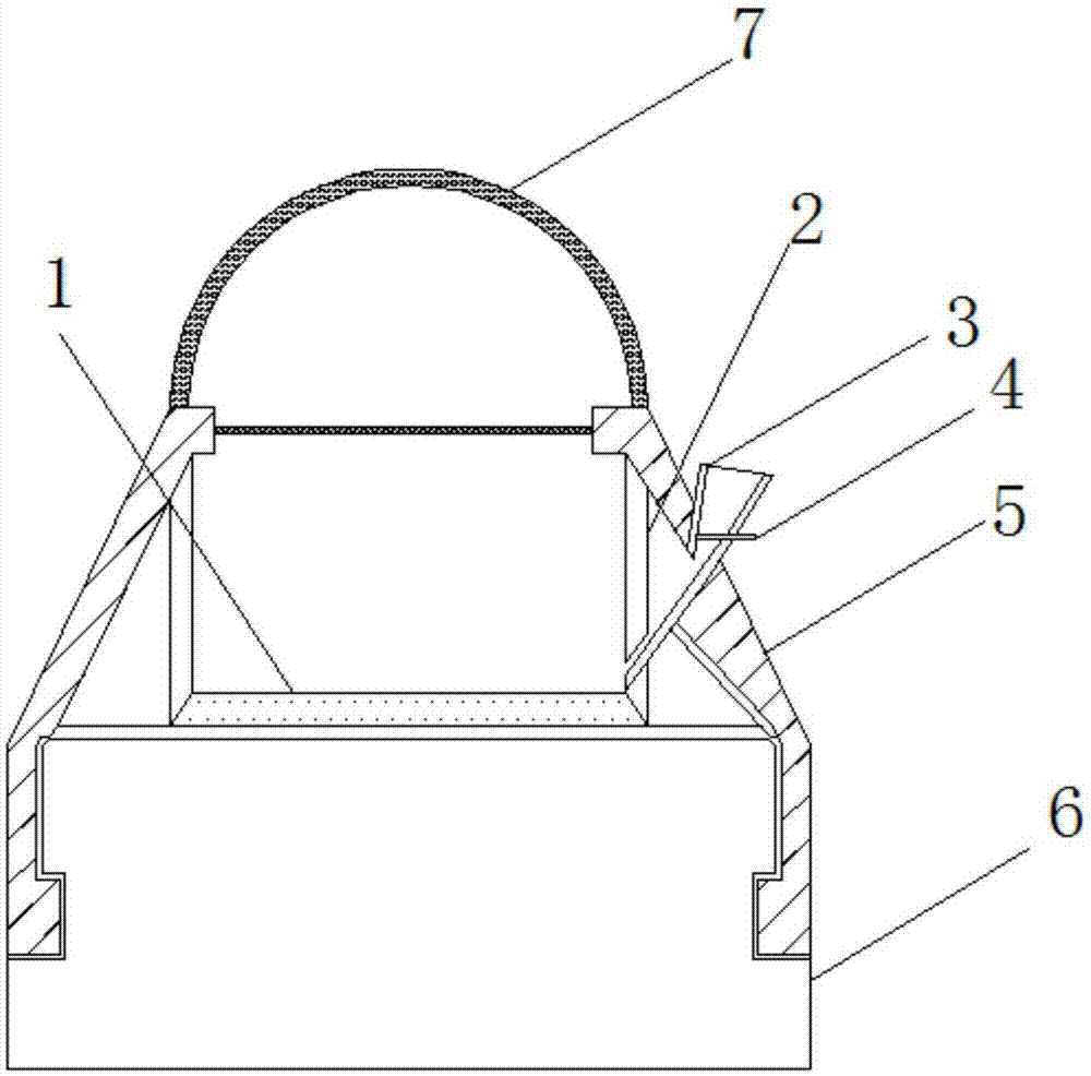 Nozzle of in-vehicle automobile washer