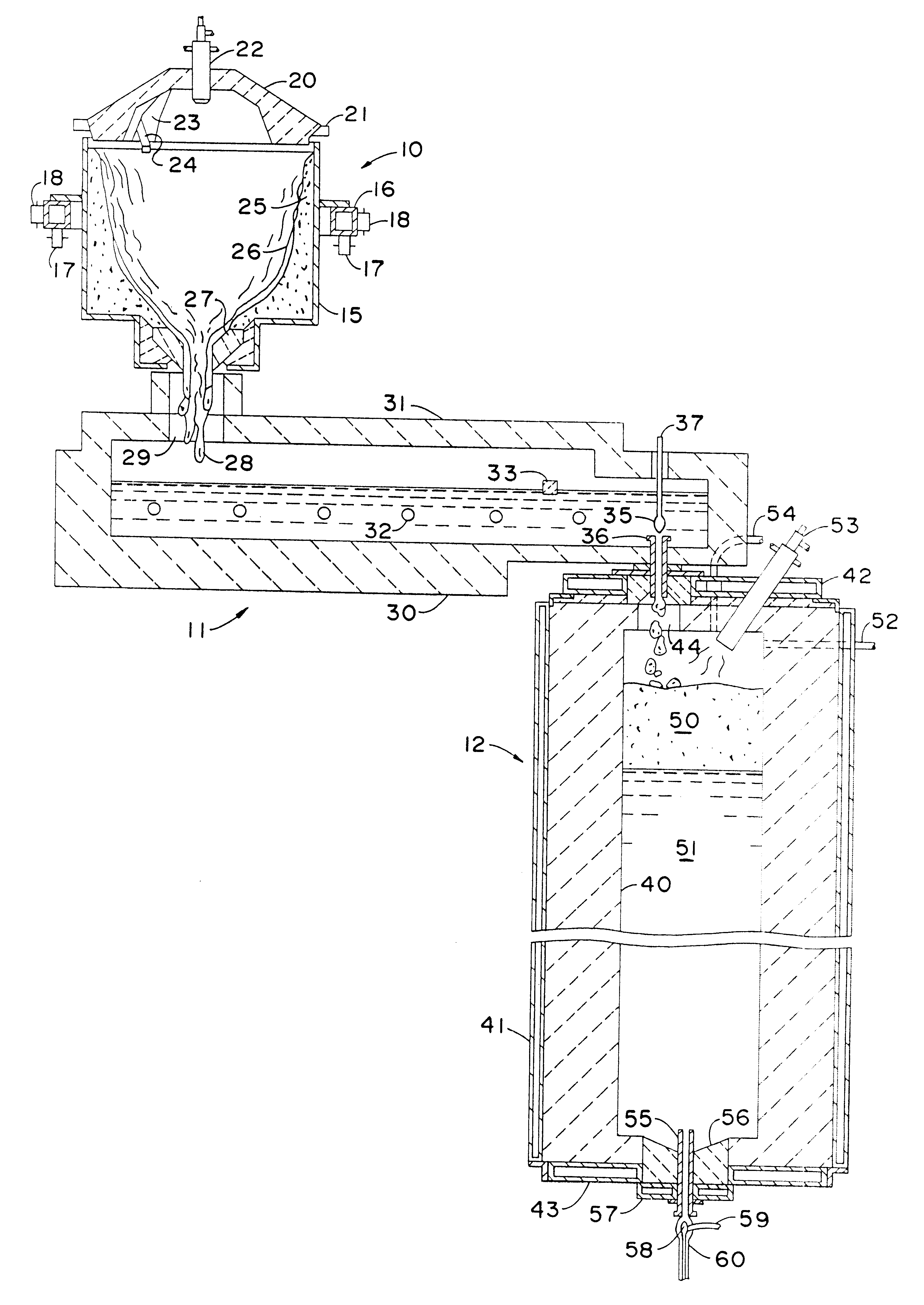 Transparent infrared absorbing glass and method of making