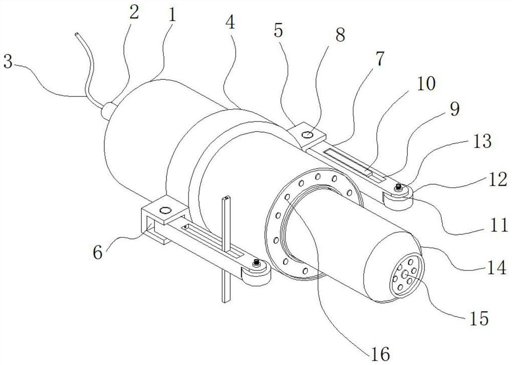 Handheld semiconductor laser therapeutic instrument