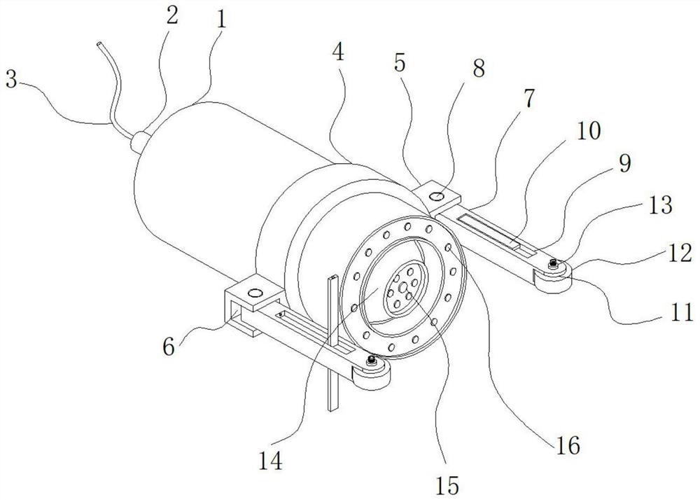 Handheld semiconductor laser therapeutic instrument