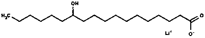 Preparation method of lithium 12-hydroxystearate