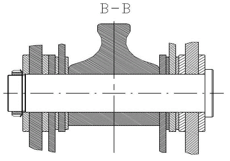 Horizontal guide device of polar crane