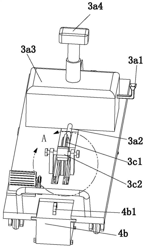 A floor tile beauty sewing machine