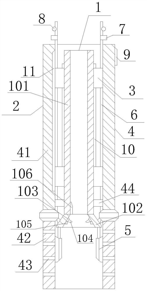 A geothermal composite mining pipe for geothermal wells