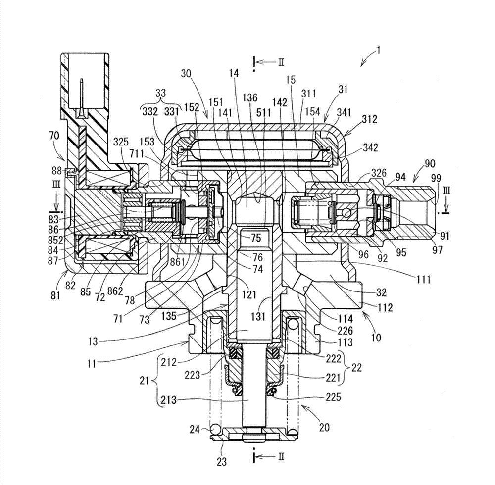 Valve device and high pressure pump using the same