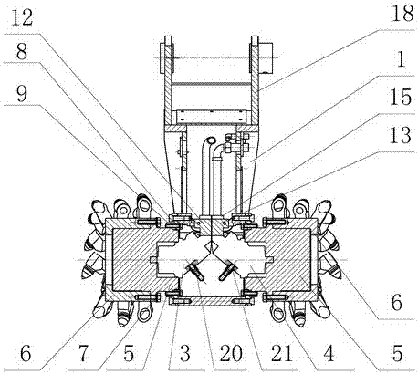 A milling device