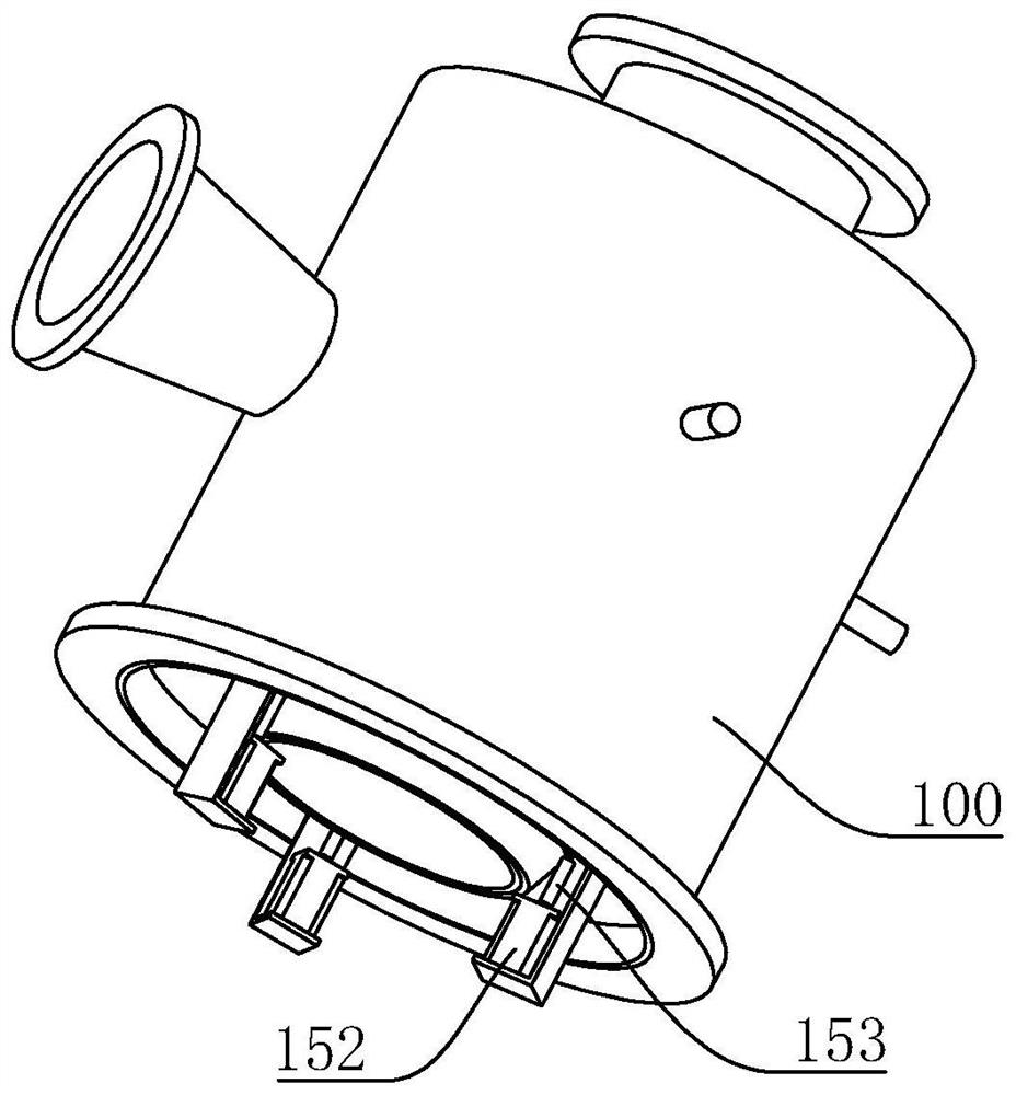 Airflow dyeing machine nozzle structure capable of improving dyeing efficiency and dyeing machine