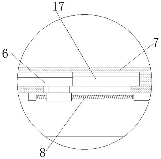 Clamp for compressor end cover machining and using method of clamp