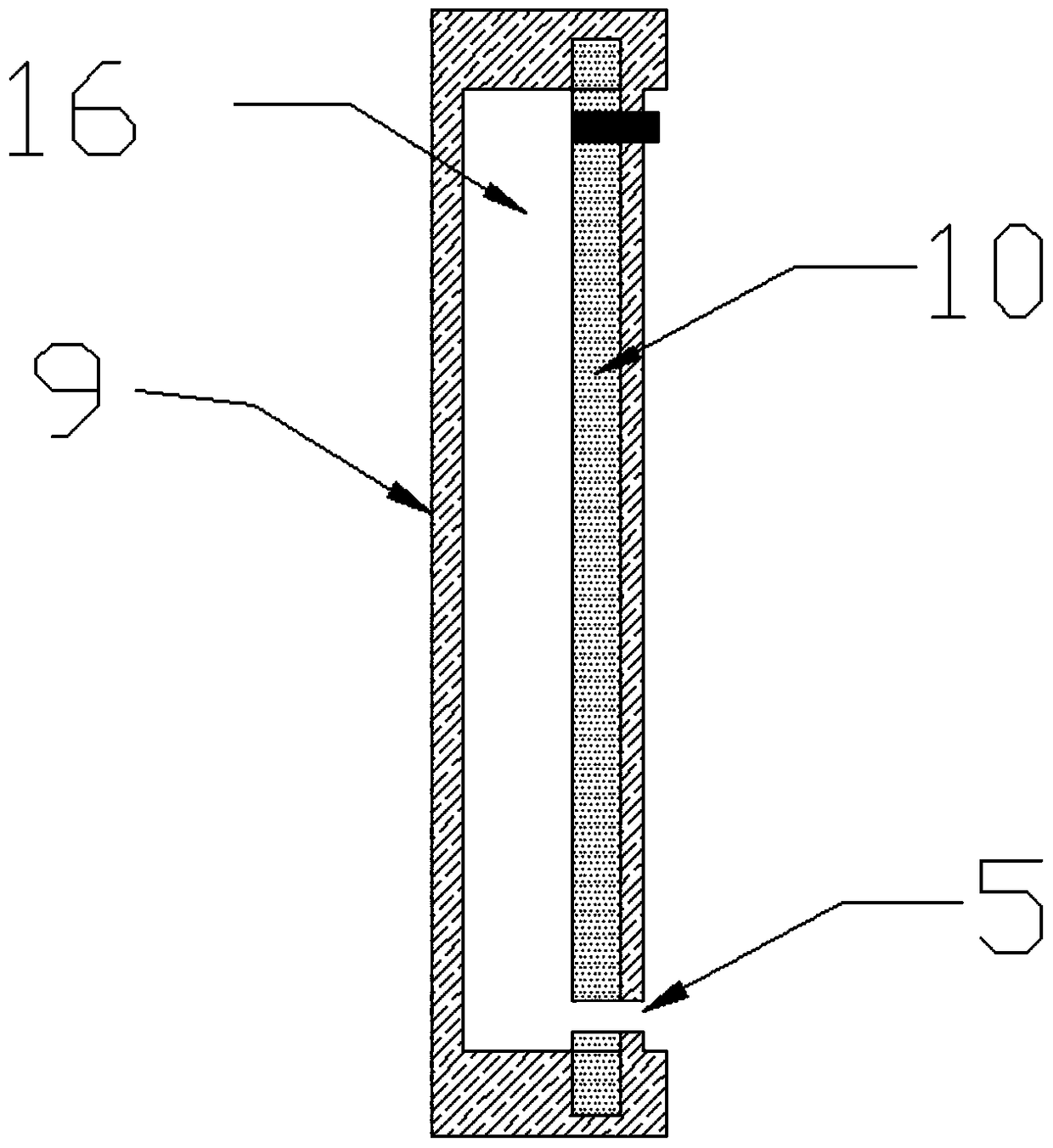 A method for preventing concrete temperature cracks in underground side wall structures