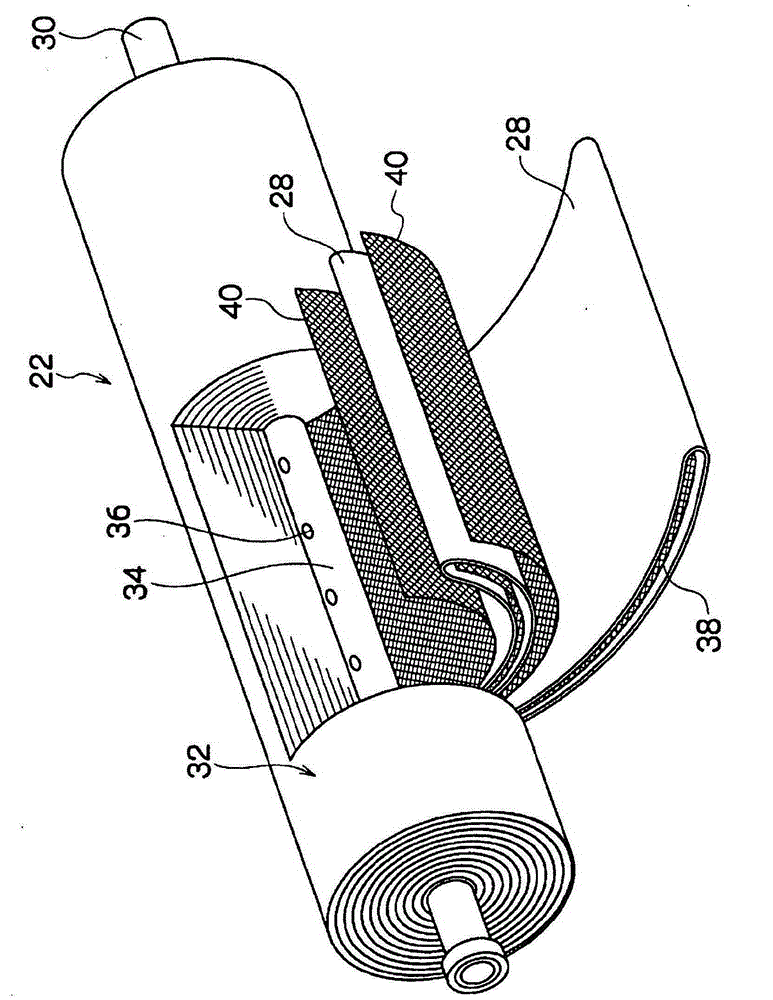 Reverse osmosis treatment device