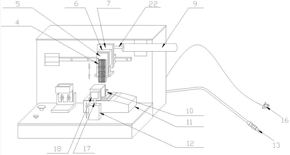 Semi-automatic wicking machine