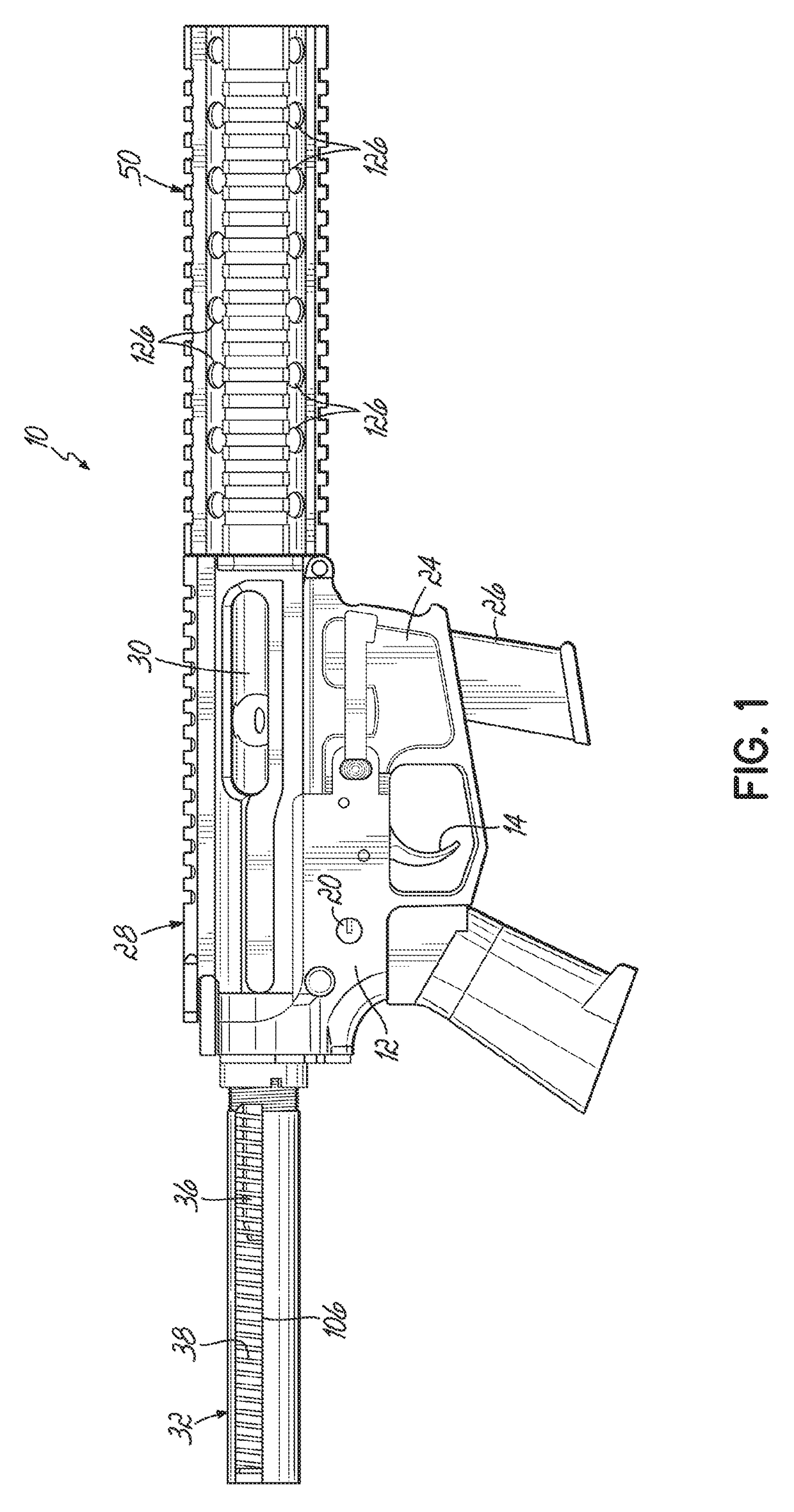 Auto-loading underwater firearm