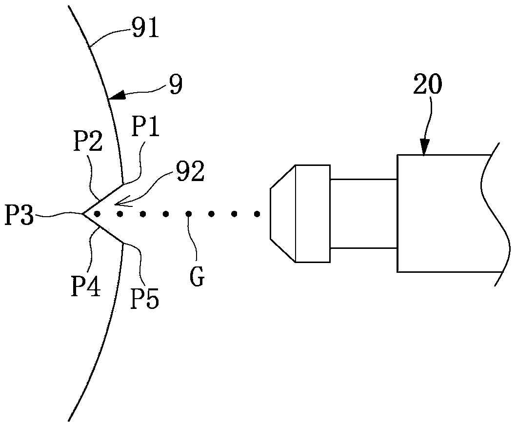 Dispensing mechanism with adjustable dispensing angle