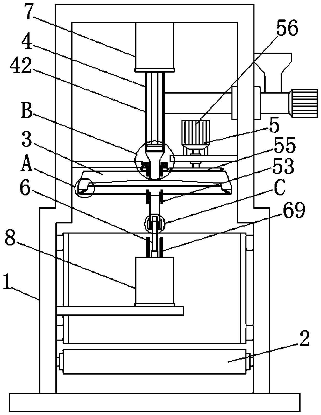 Molding device for dumpling wrappers