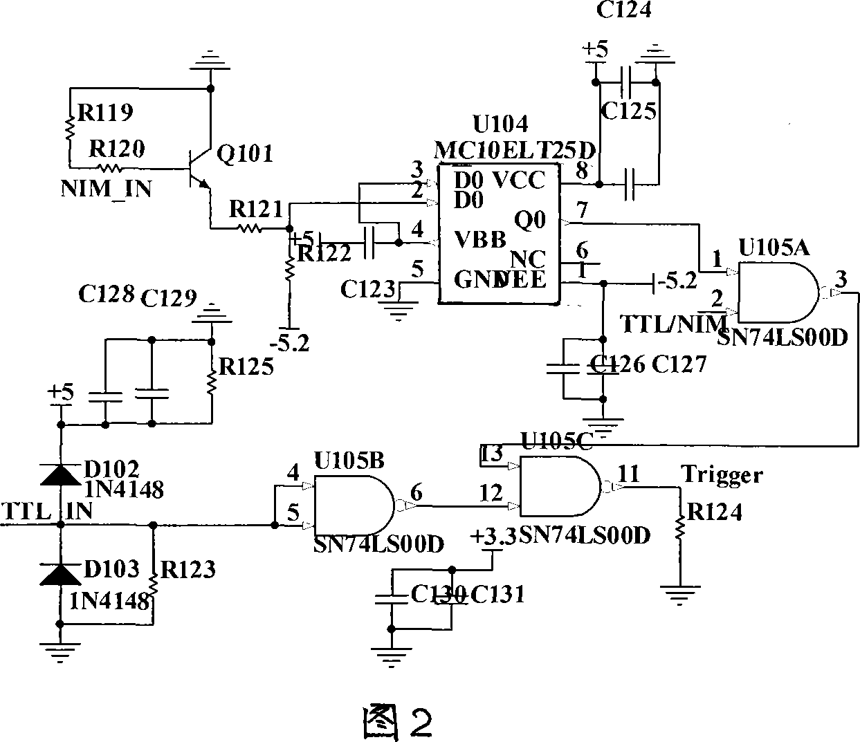 APD single photon detection circuit module