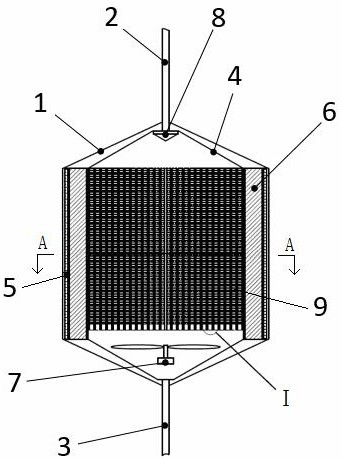 A high-efficiency small molecule water production device