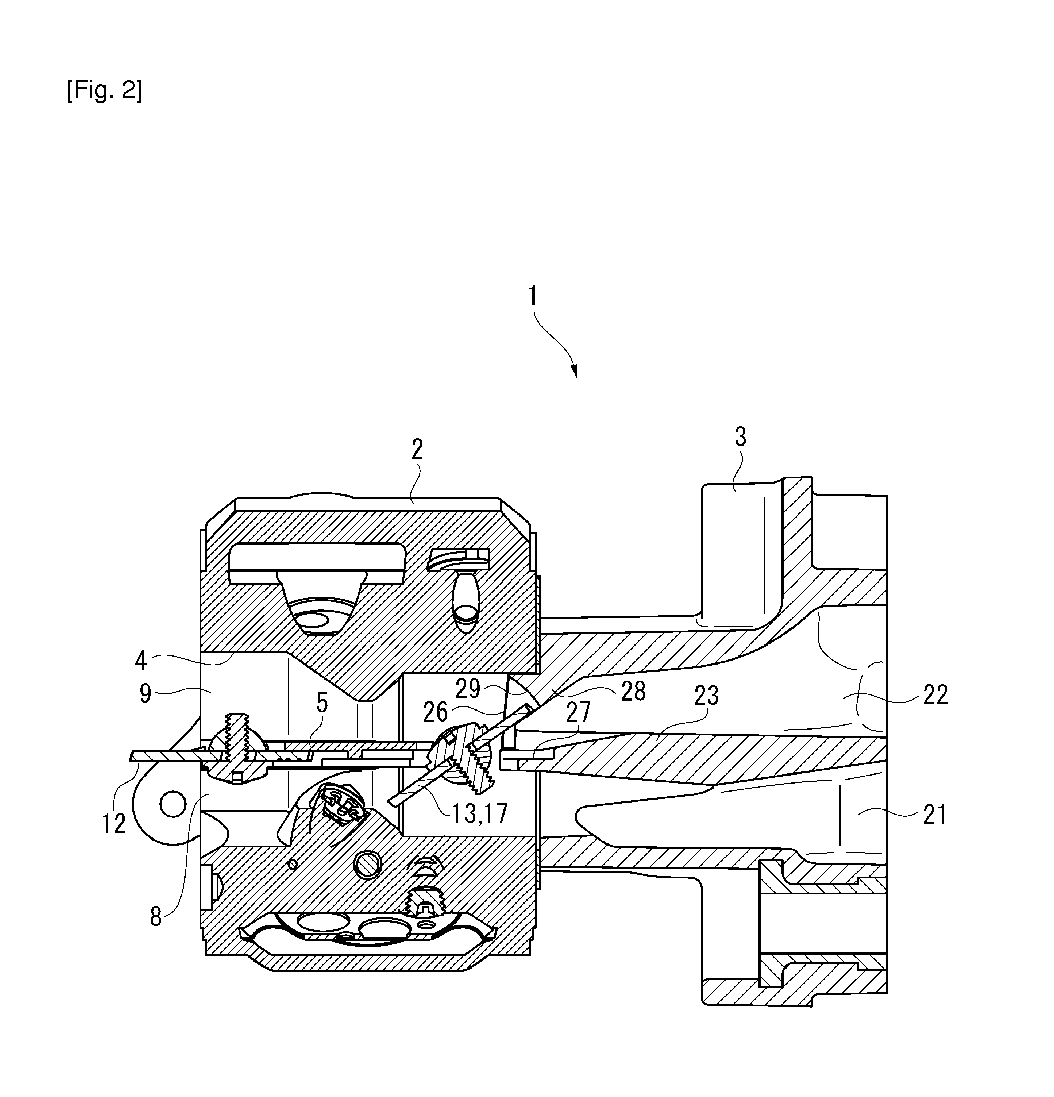 Air supply device of stratified scavenging two-cycle engine